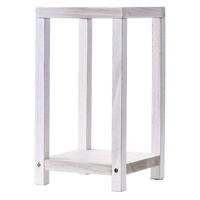 Puumaiset pöytälyhdyt setripuu 12 kpl liekittömillä LED kynttilöillä eukalyptusseppeleillä