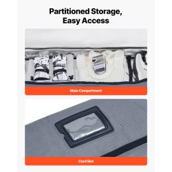 Lumilautalaukku ja suksilaukku 600D vedenpitävä Oxford kangas 165 cm