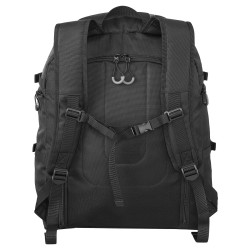 Laskettelumonoreppu lumilautakengille 65L 1680D Oxford kangas vesitiivis musta