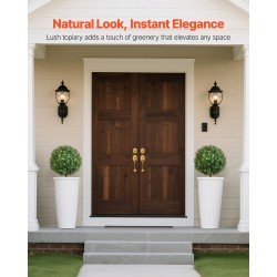 Keinotekoiset puksipuut 559 mm korkeat 2 kpl maapiikillä eukalyptusrunko