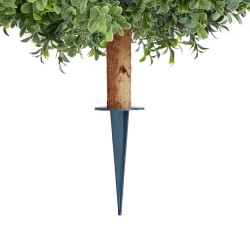 Keinotekoiset puksipuut 559 mm korkeat 2 kpl maapiikillä eukalyptusrunko