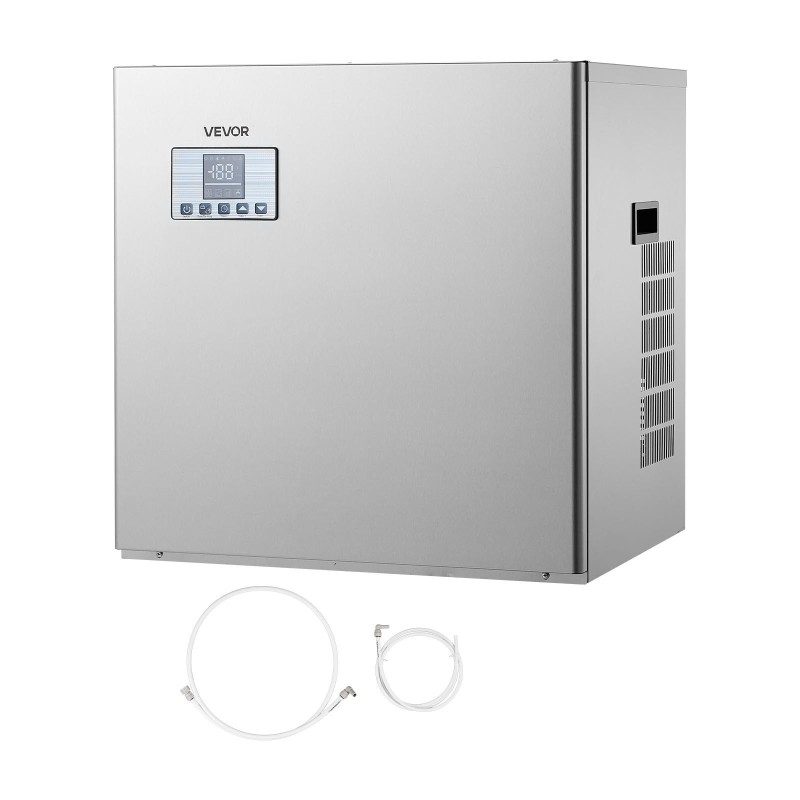 Kaupallinen jääkoneen pääyksikkö ruostumaton teräs 430 250 kg päivässä älyohjaus itsepuhdistus