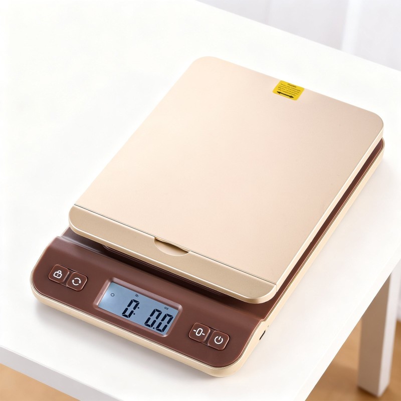 Digitaalinen postivaaka enimmäispaino 40 kg tarkkuus 2 g ABS-muovi paristot sisältyvät