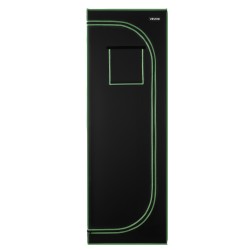 Sisäkasviteltta 60x60x180 cm 600D Oxford-kangas heijastavalla polyesterikalvolla