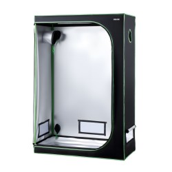 Sisäkasviteltta 600D mylar pinnoitettu kangas 120 x 60 x 180 cm metallirunkoinen valotiivis