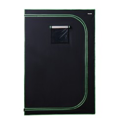 Sisäkasviteltta 600D mylar-pinnoitettu kangas 120 x 60 x 180 cm metallirunkoinen valotiivis