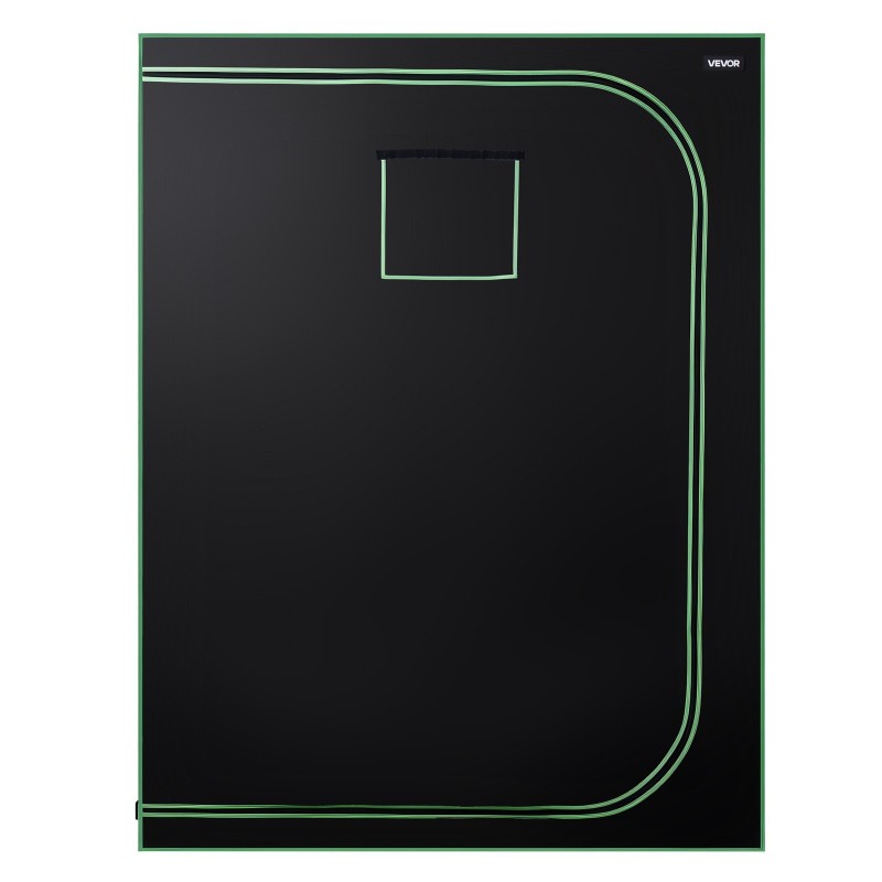 Kasviteltta sisäkäyttöön 1500x1500x2000 mm 600D Oxford-kangas heijastava polyesterikalvo LED-kasvivalolla