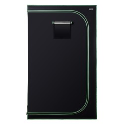 Kasviteltta sisäkäyttöön 600D kangas 120 x 120 x 200 cm heijastava sisäpinta