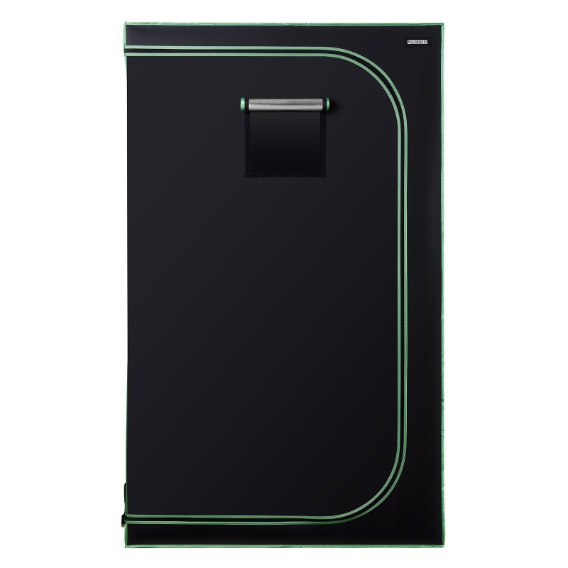 Kasviteltta sisäkäyttöön 600D kangas 120 x 120 x 200 cm heijastava sisäpinta