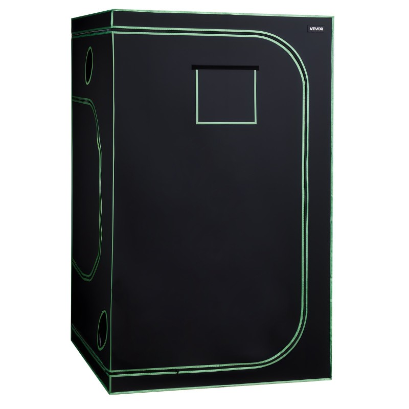 Kasviteltta sisäkäyttöön 600D kangas 120 x 120 x 200 cm heijastava sisäpinta