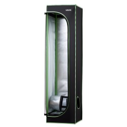 Sisäkasviteltta 600D kangas heijastava polyesterikalvo mitat 400x400x1600 mm