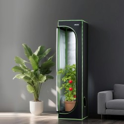 Sisäkasviteltta 600D kangas heijastava polyesterikalvo mitat 400x400x1600 mm