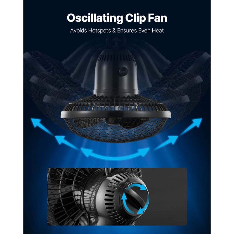 Kasviteltta 100x100x200 cm 600D Oxford-kankaalla täyden spektrin LEDillä ja ilmanvaihdolla