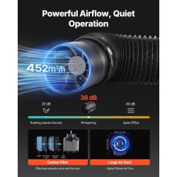 Kasviteltta 600D 60x60x180 cm sisäkäyttöön 100 W täysspektri LED