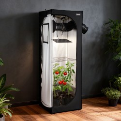 Kasviteltta 600D 60x60x180 cm sisäkäyttöön 100 W täysspektri LED