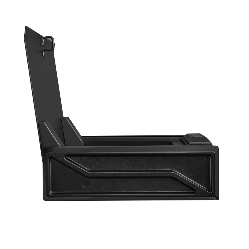 Pistoolikaappi kylmävalssattua terästä kaksi asetta kaksi lipasta sormenjälkitunnistus kompakti