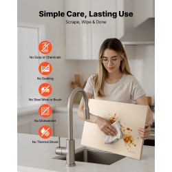 Suorakaiteen muotoinen kordieriittinen pizzakivi 508 x 355 x 15 mm