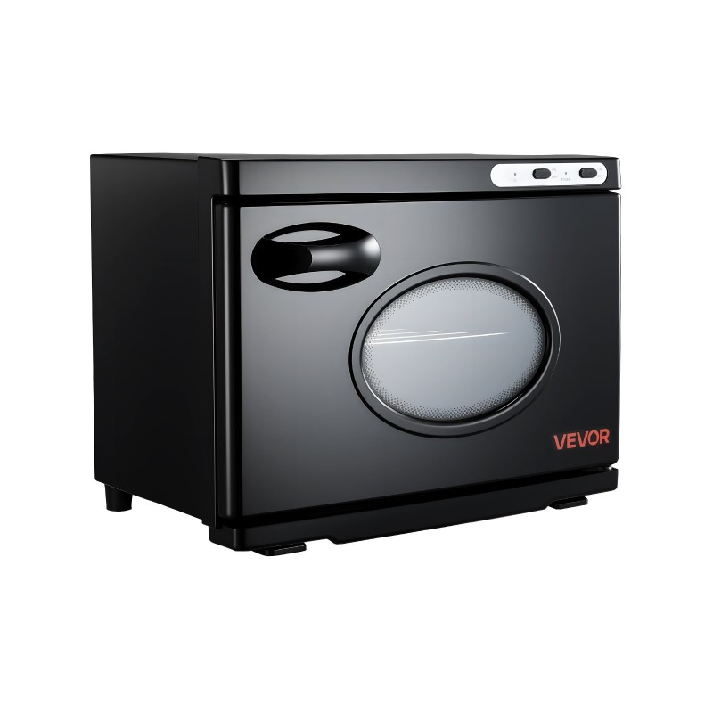 Pyyhenlämmitinkaappi 23 litraa alumiiniseosinen sisätila ruostumaton teräs puhdistuslamppu 36 pyyhettä