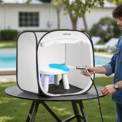 Kokoontaitettava polyesterinen pikapystytettävä maalausteltta 72x72,5x75cm vesitiivis pienille ja keskikokoisille