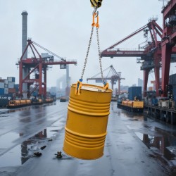 Ketjutynnyrinostin G80 hiiliteräs 0,9 t nostokyky muovi- ja metallitynnyreille