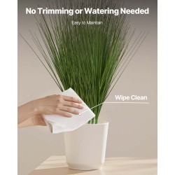 Keinotekoinen sipuliruoho PVC-muovinen 8 kpl 686 mm korkea sisä- ja ulkokäyttöön