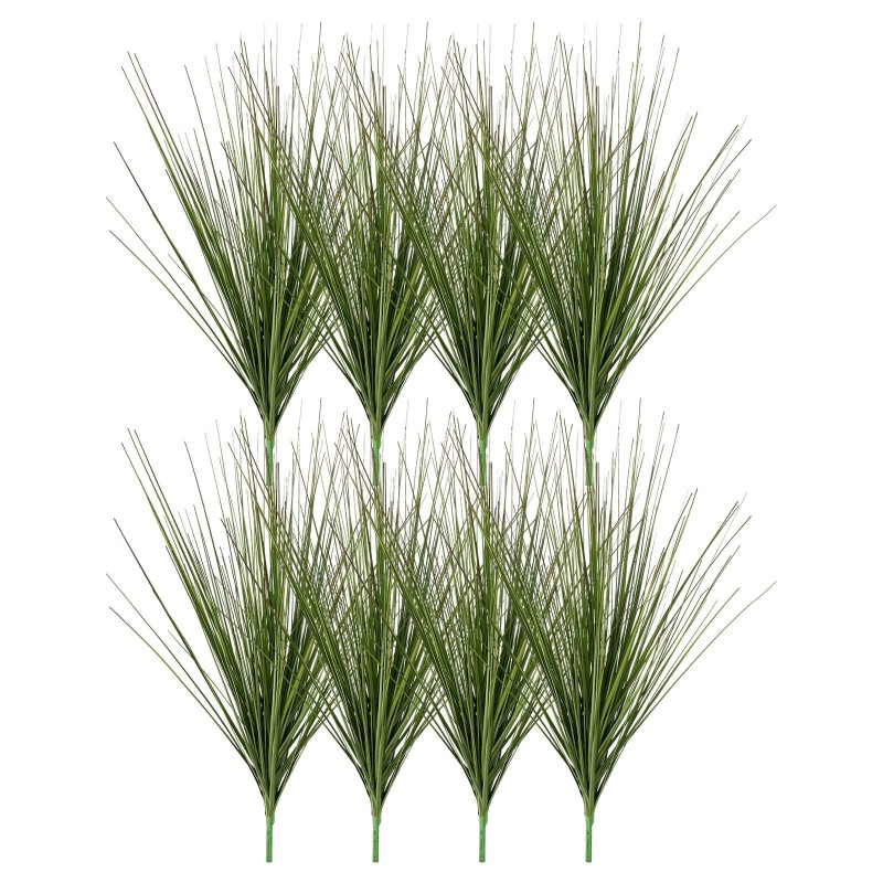 Keinotekoinen sipuliruoho PVC-muovinen 8 kpl 686 mm korkea sisä- ja ulkokäyttöön