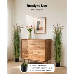 Keinotekoinen kortekasvi PP-ruukussa 2 kpl PVC-muovi korkeus 1499 mm