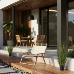 Keinotekoinen tähkäkasvi PVC 889×350×350 mm 2 kpl PP-ruukuilla sisä- ja ulkokäyttöön