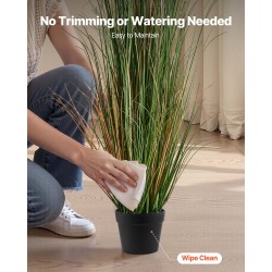 Tekoruukukasvit PVC-materiaalia 2 kpl korkeus 1194 mm sisä- ja ulkokäyttöön