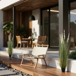 Tekoruukukasvit PVC-materiaalia 2 kpl korkeus 1194 mm sisä- ja ulkokäyttöön