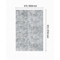 Nukkamatto sisäkäyttöön pitkäkarvainen 1,83 x 2,74 m liukuestopohja