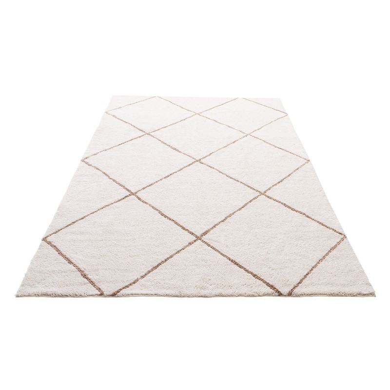 Pehmeä nukkamatto sisäkäyttöön 1,83 x 2,74 m kestävästä kuidusta valmistettu liukuestepohjalla