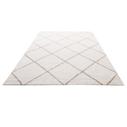 Pehmeä sisämatto 2,44 x 3,05 m beige TPR-liukuestepohja