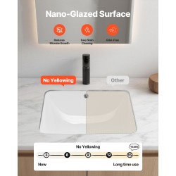 Pesuallas keramiikkainen 515x385x190 mm tasoon upotettava valkoinen suorakulmainen pieniin kylpyhuoneisiin