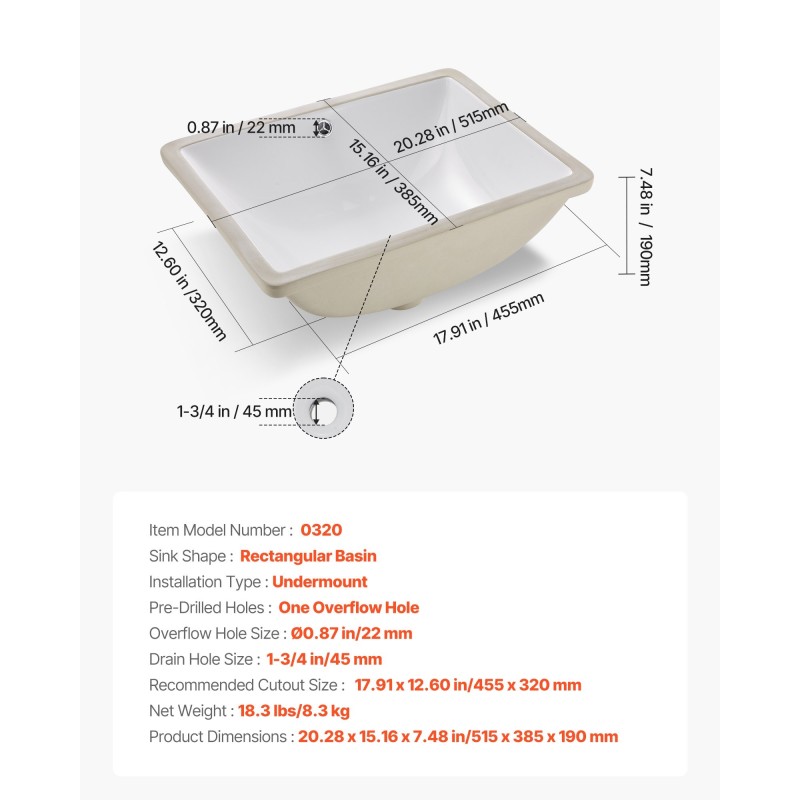 Pesuallas keramiikkainen 515x385x190 mm tasoon upotettava valkoinen suorakulmainen pieniin kylpyhuoneisiin