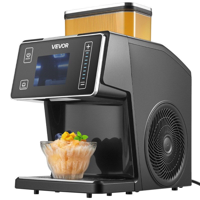 Hiutalejääkone ruostumattomasta teräksestä 20 kg vuorokaudessa 0,8 l säiliö kotikäyttöön