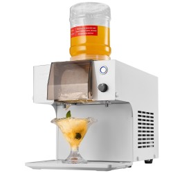 Lumihiutalejäälaite ruostumatonta terästä 80 kg vuorokaudessa 1,8 L säiliö kotikäyttöön