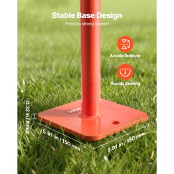 Aitatolpan irrotin jauhemaalattu hiiliteräs 914 mm 300 kg vipurakenne