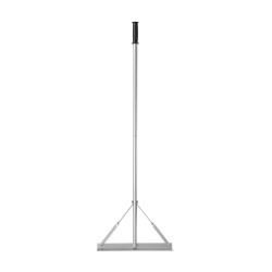 Maisematasoitusharava alumiinirunkoinen 1510 mm varsi 508 mm harapää asfaltin ja betonin tasoitukseen