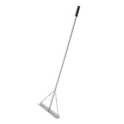 Maisematasoitusharava alumiinirunkoinen 1510 mm varsi 508 mm harapää asfaltin ja betonin tasoitukseen