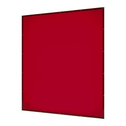 Hitsausverho 2-osainen sarja liekinkestävä vinyyli 1,74×2,34 m 6-tasoinen UV-suoja