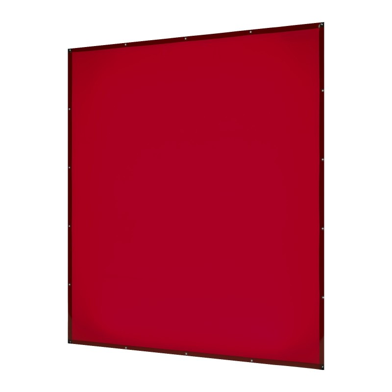 Hitsausverho 2-osainen sarja liekinkestävä vinyyli 1,74×2,34 m 6-tasoinen UV-suoja