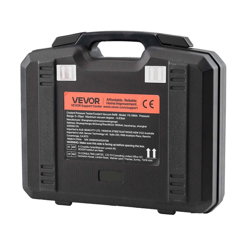 Jäähdyttimen 28-osainen paineentestaussarja alumiinipumpulla paineilmakompressoriliitännällä tyhjiönmuodostukseen ja täyttöön