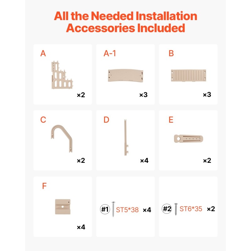 3-portainen PE-muovinen allastikas kaksoiskaiteilla 36–48 tuuman altaisiin