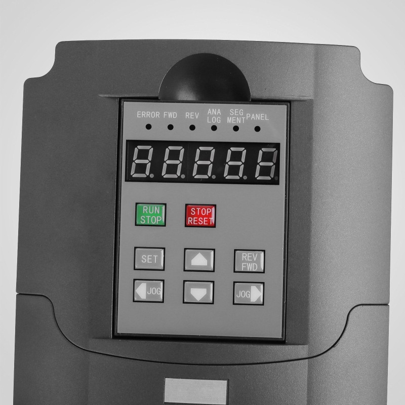 Ilmajäähdytteinen 3 kW karamoottori ruostumattomasta teräksestä ja 220 V taajuusmuuttaja