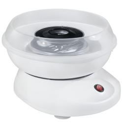 Hattarakone kotiin valkoinen 450 550 W 18 cm sisältää mittalusikan ja 10 bambutikkua