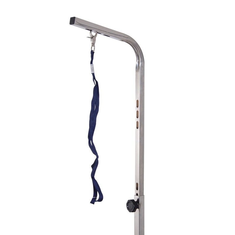 Koirien trimmauspöytä, taitettava ja korkeussäädettävä, kumipintainen 91,5 x 61,5 x 76 cm, musta, kantavuus 150 kg