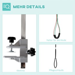 Korkeussäädettävä trimmausvarsi lemmikeille, hopea, 36 x 8 x 74 cm