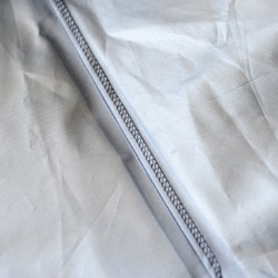 Pop up -puutarhakatos 2,95 x 2,95 m, valkoinen, teräsrunko ja UV-suojattu Oxford-kangas