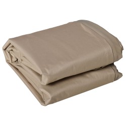 Puutarhakalusteiden suojapeite 275 x 205 x 90 cm beige Oxford vedenpitävä